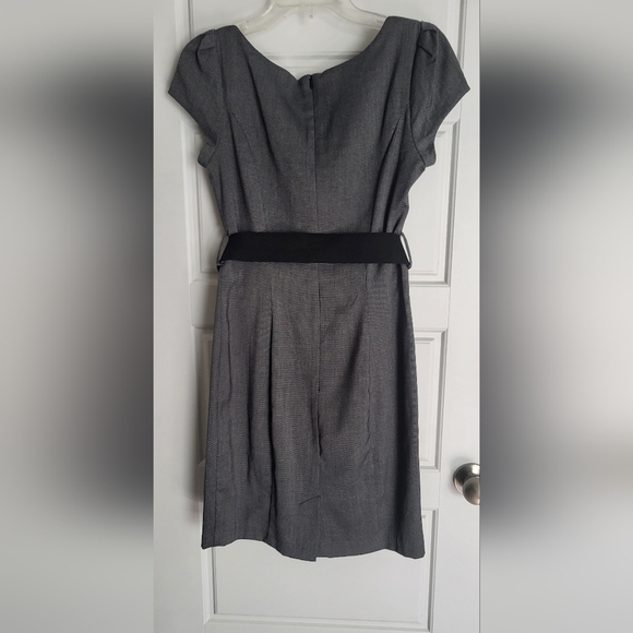 BCX Black and White Textured Dress - Picture 3 of 3